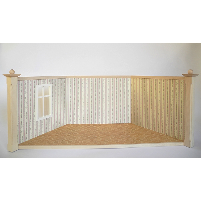 Puppenzimmer mit Fenster